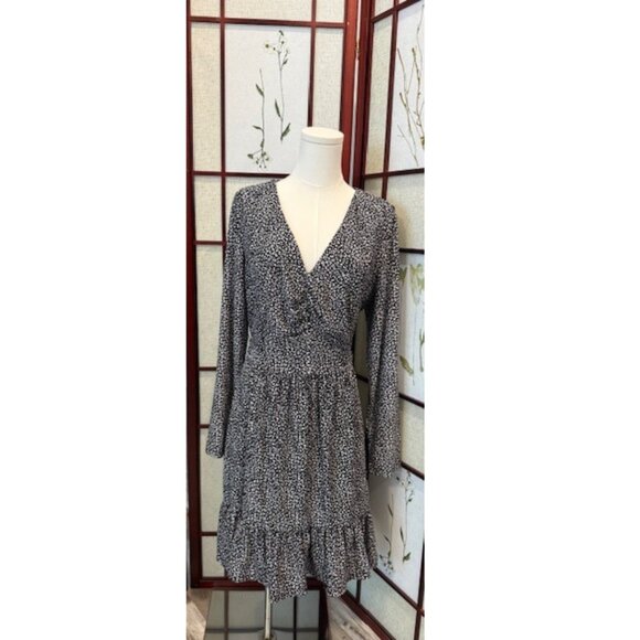 Michael Kors Dresses & Skirts - Michael Kors Wrap Dress Size XL Black Elegant and Classy NWT